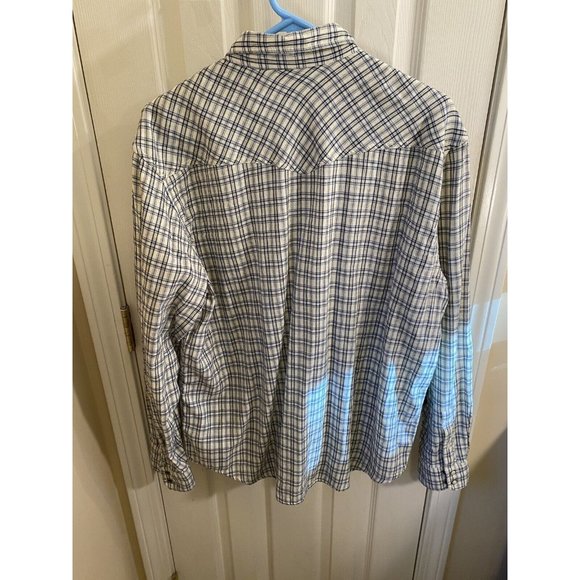 Lucky Brand Mens Xl Pearl Snap L/S Classic Fit Plaid Western Shirt $79 Nwt - Picture 4 of 10